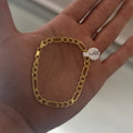 10k Figaro Bracelet