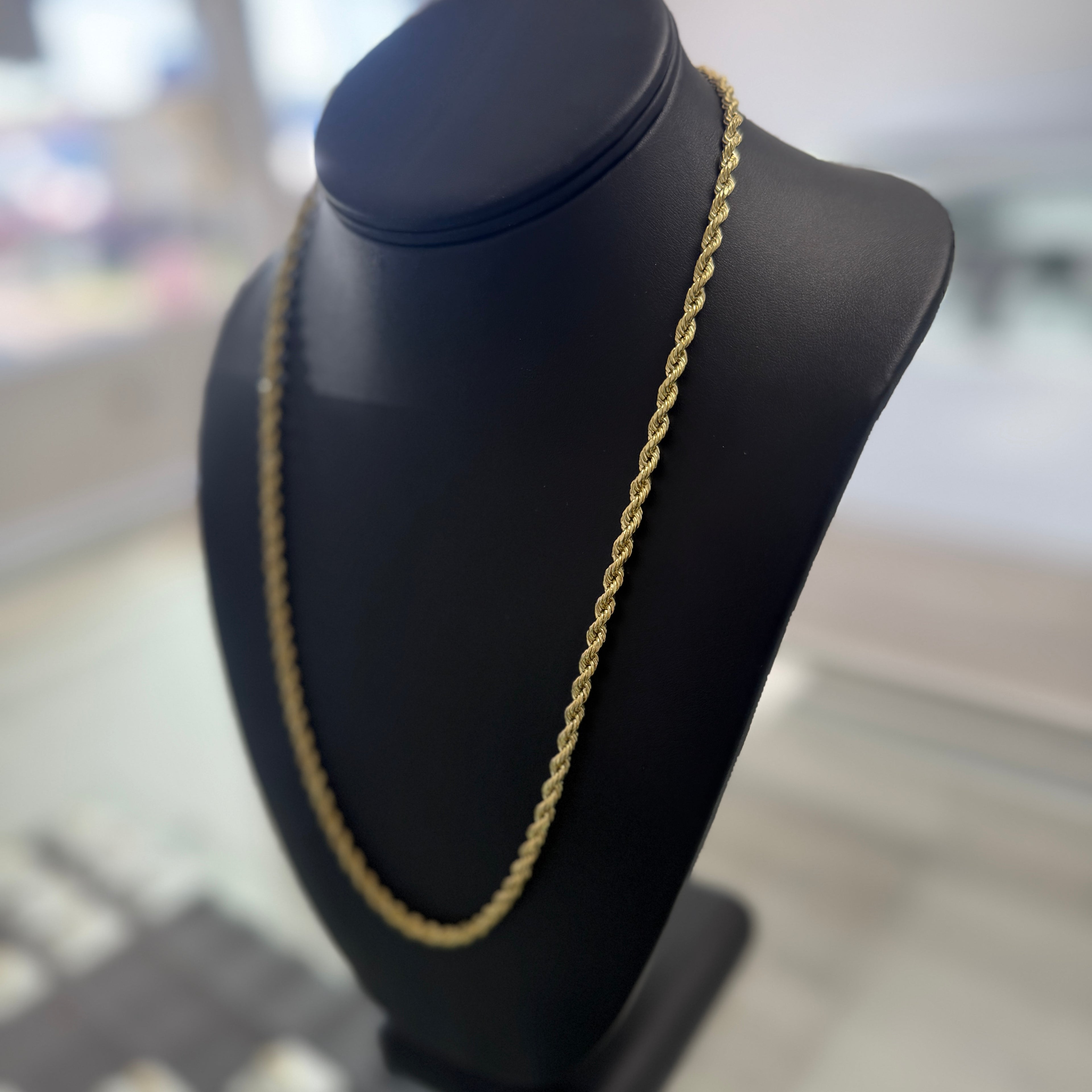 10k Hollow Rope Chain