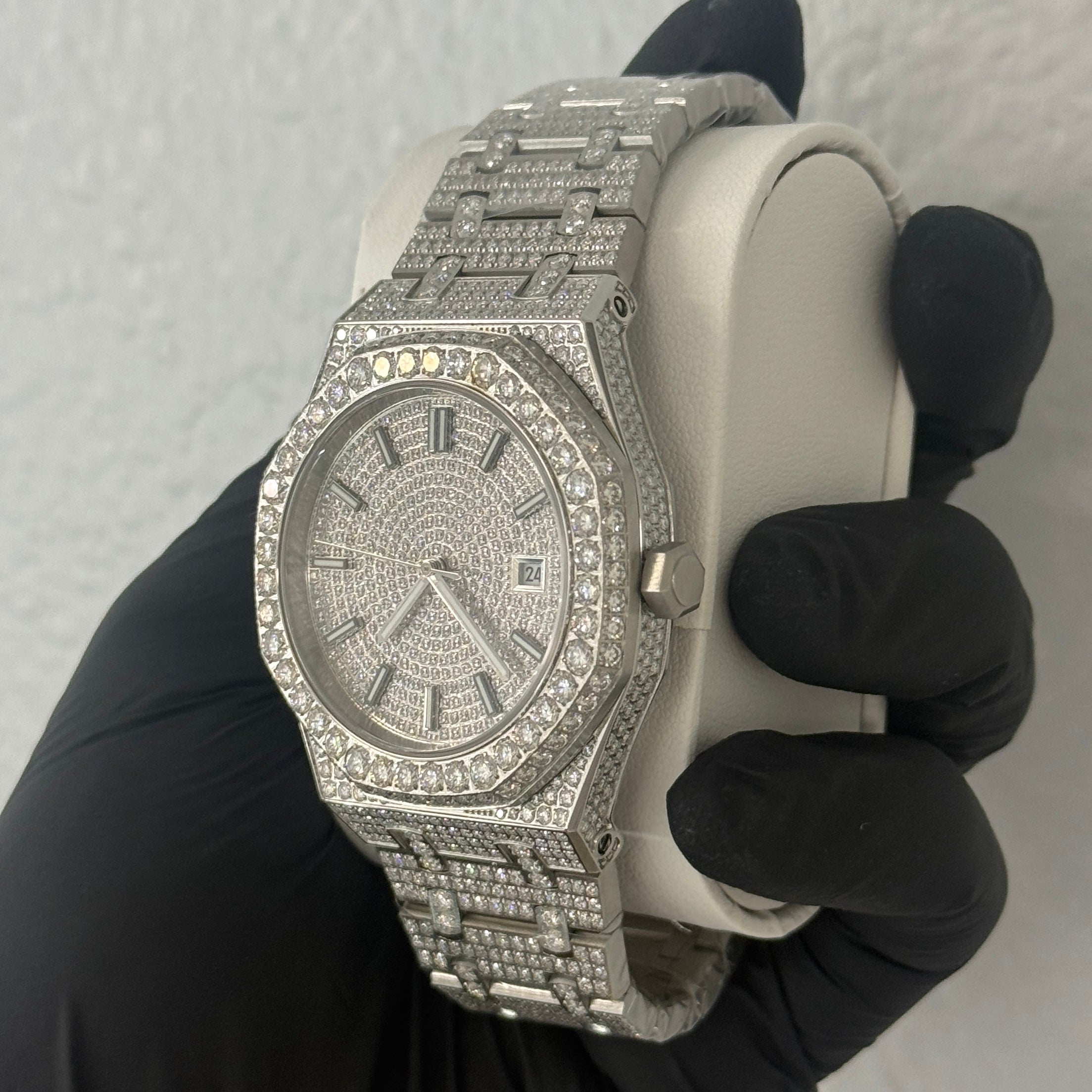 Automatic Moissanite Watch