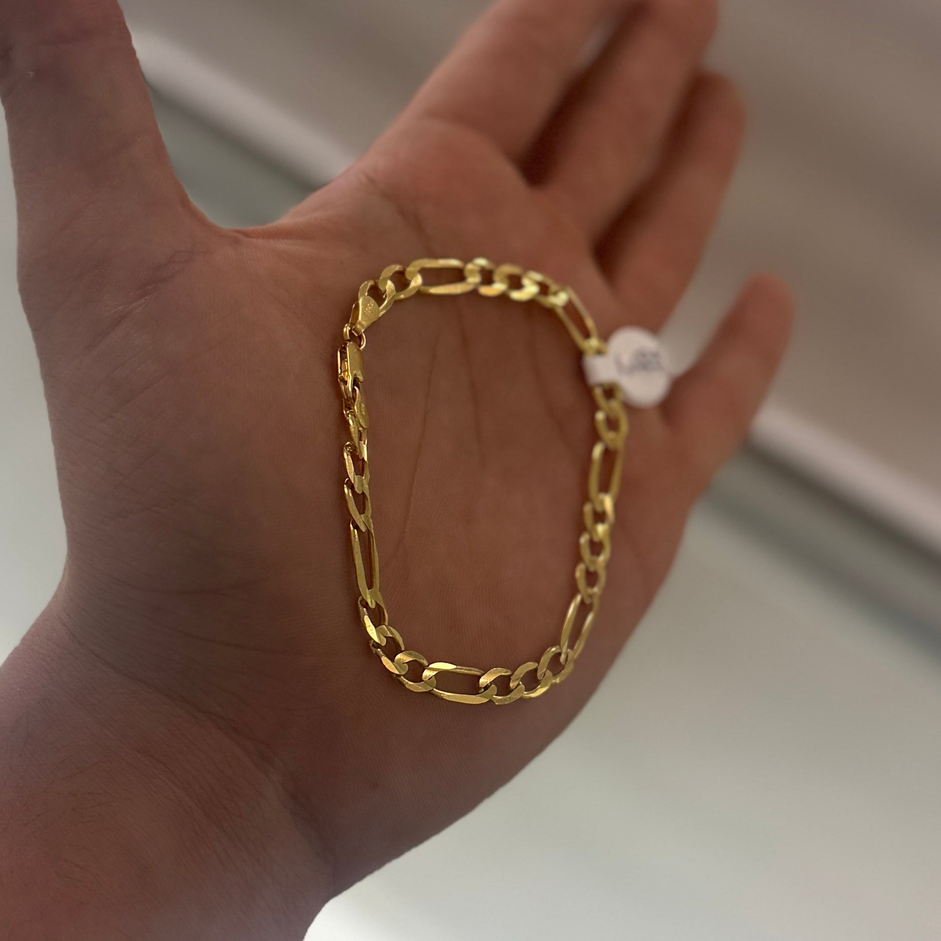 10k Figaro Bracelet