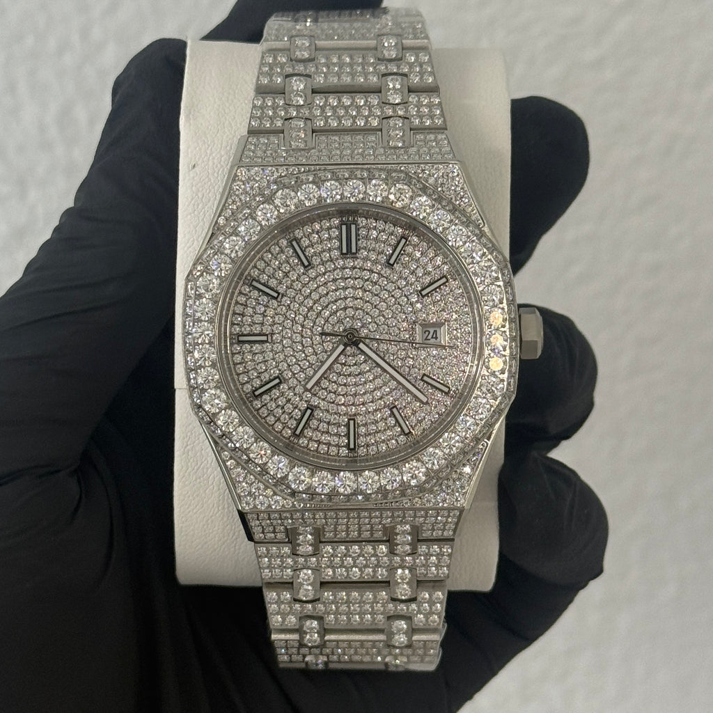 Automatic Moissanite Watch