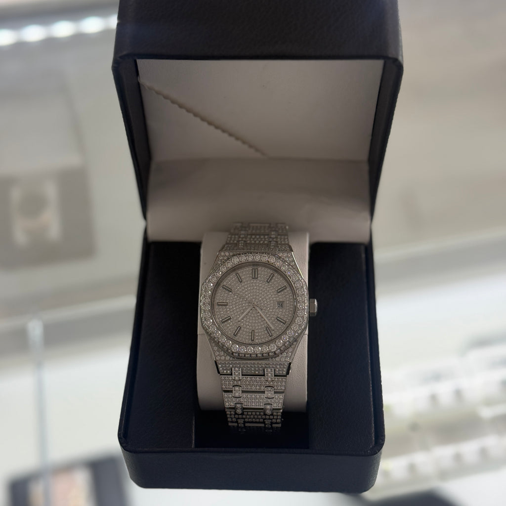 Automatic Moissanite Watch