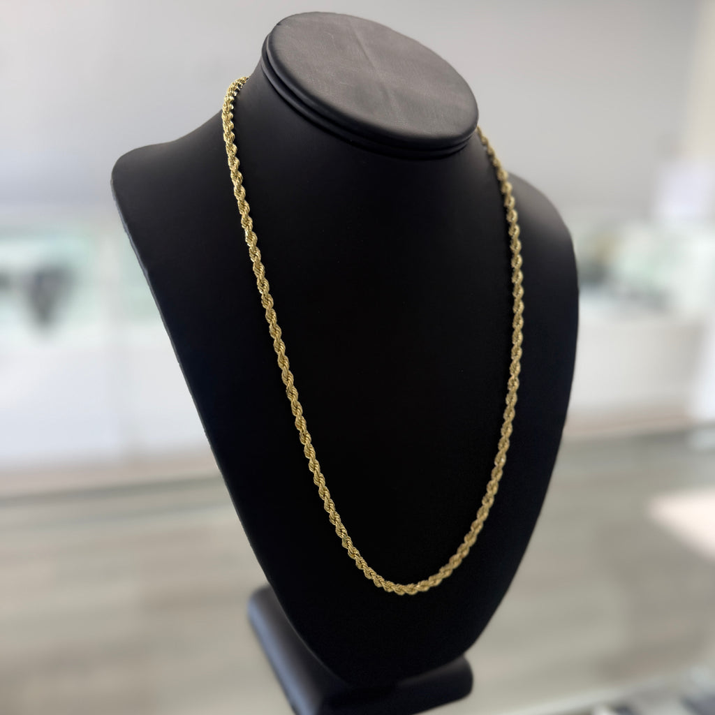 10k Hollow Rope Chain