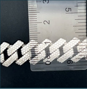 12mm Moissanite Chain