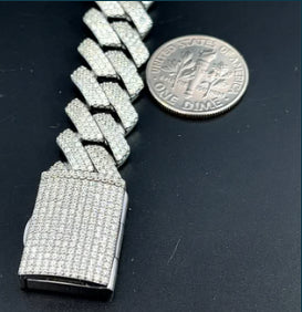 12mm Moissanite Bracelet