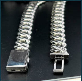 12mm Moissanite Chain