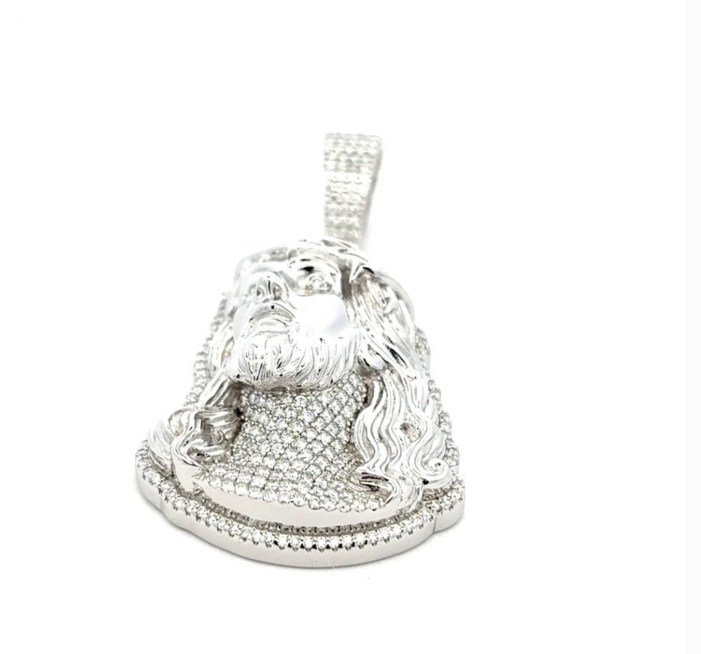 Moissanite Jesus Face