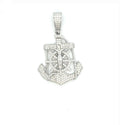 Moissanite Jesus Anchor