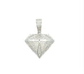 Moissanite Diamond Pendant