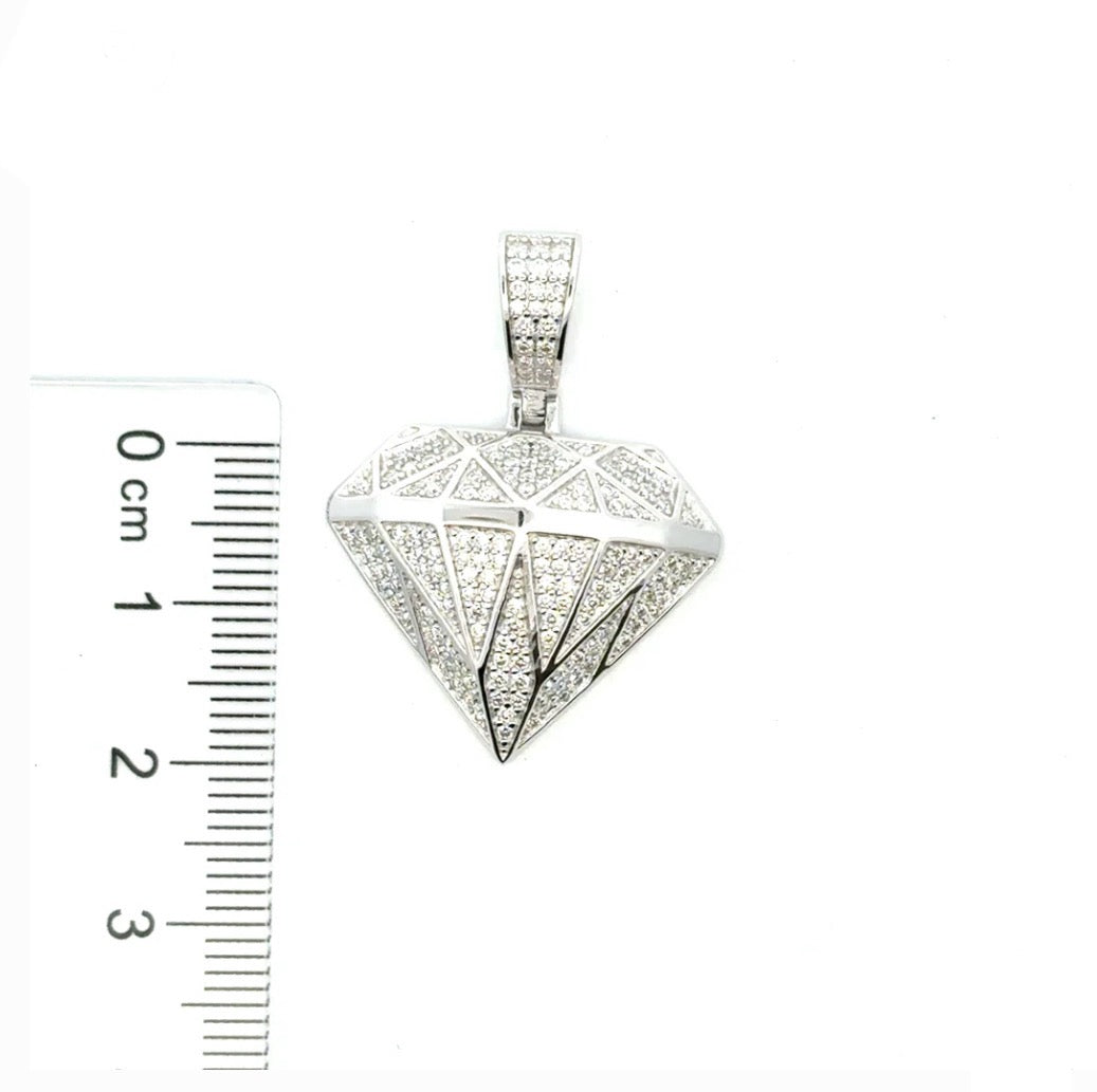 Moissanite Diamond Pendant