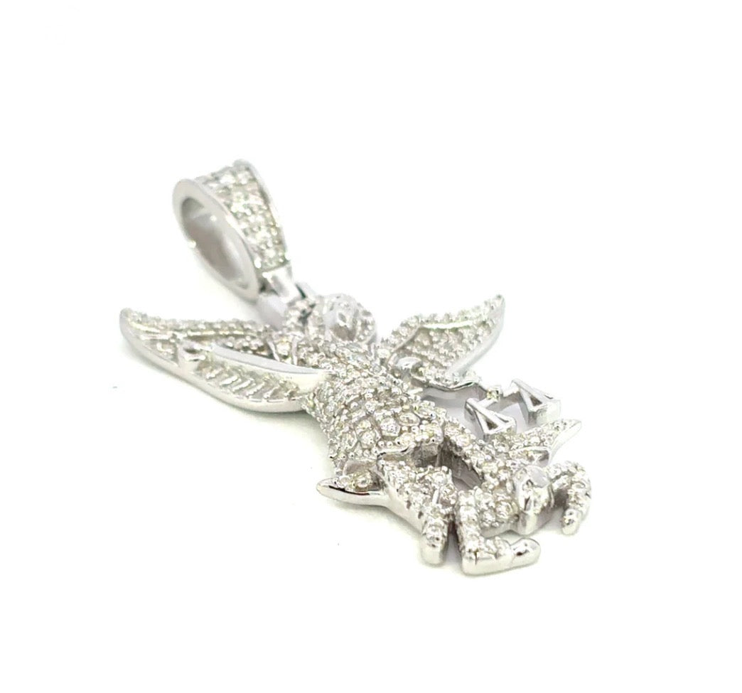 Moissanite St.Michael Pendant