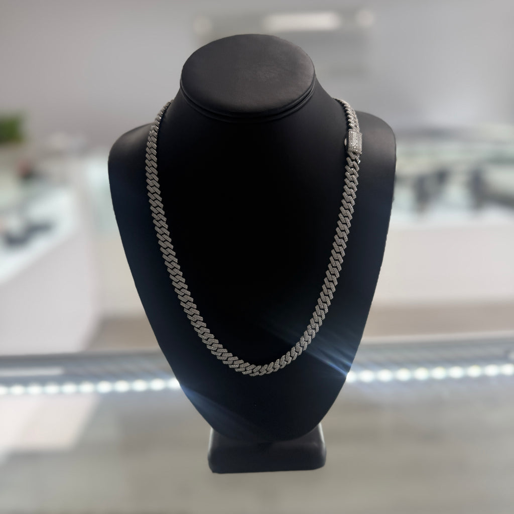 8mm Moissanite Chain