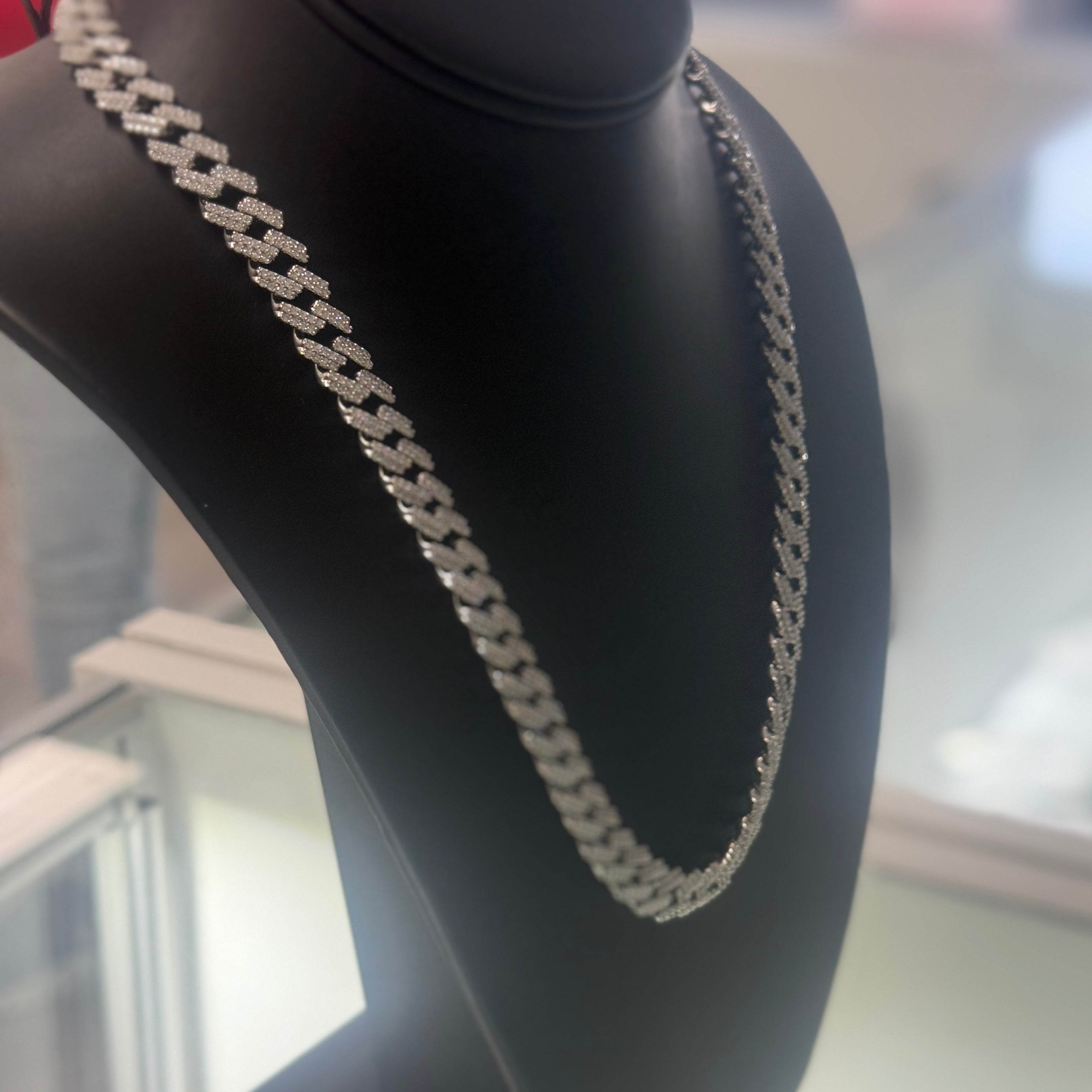 Iced Out Monaco Chain