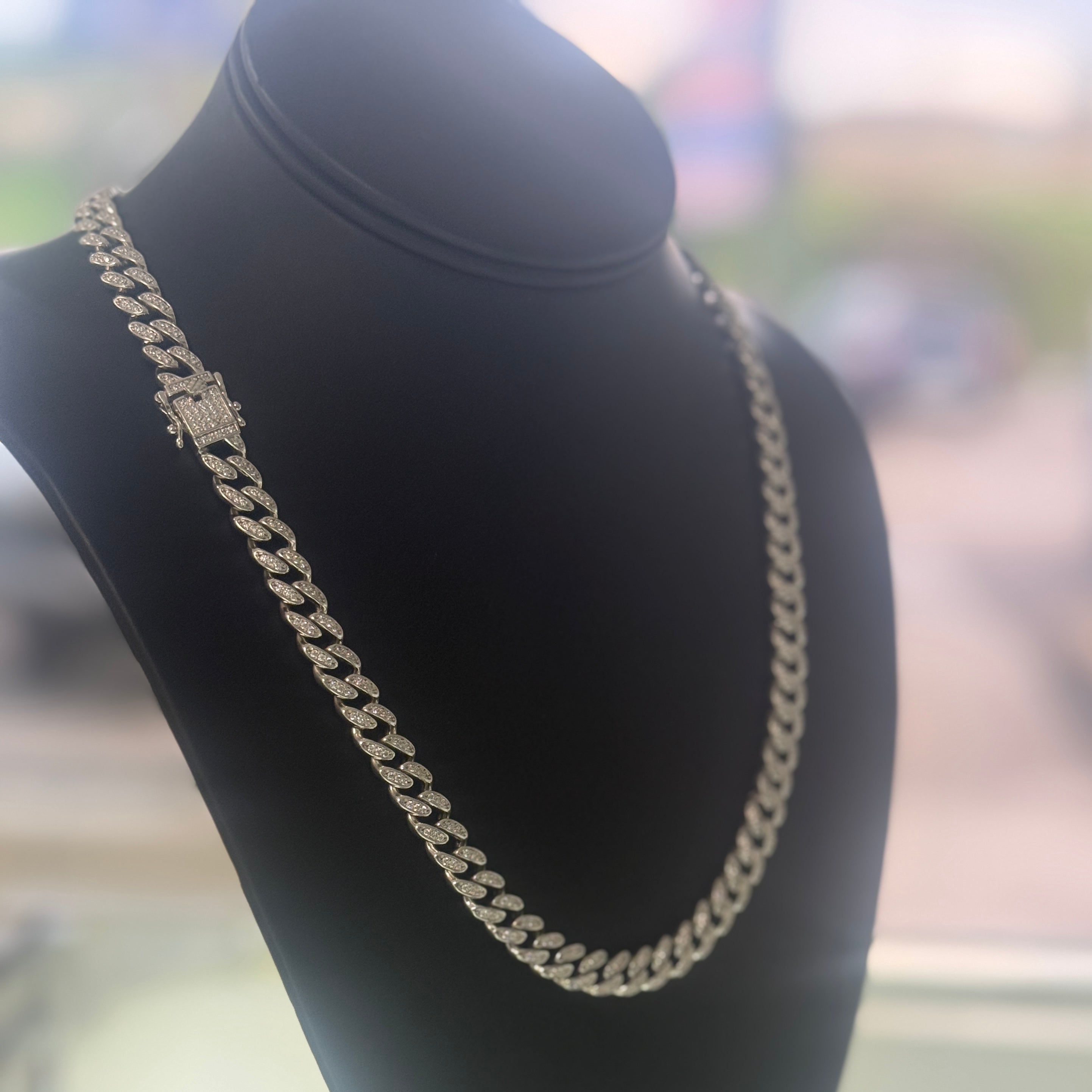 Iced Out Monaco Chain