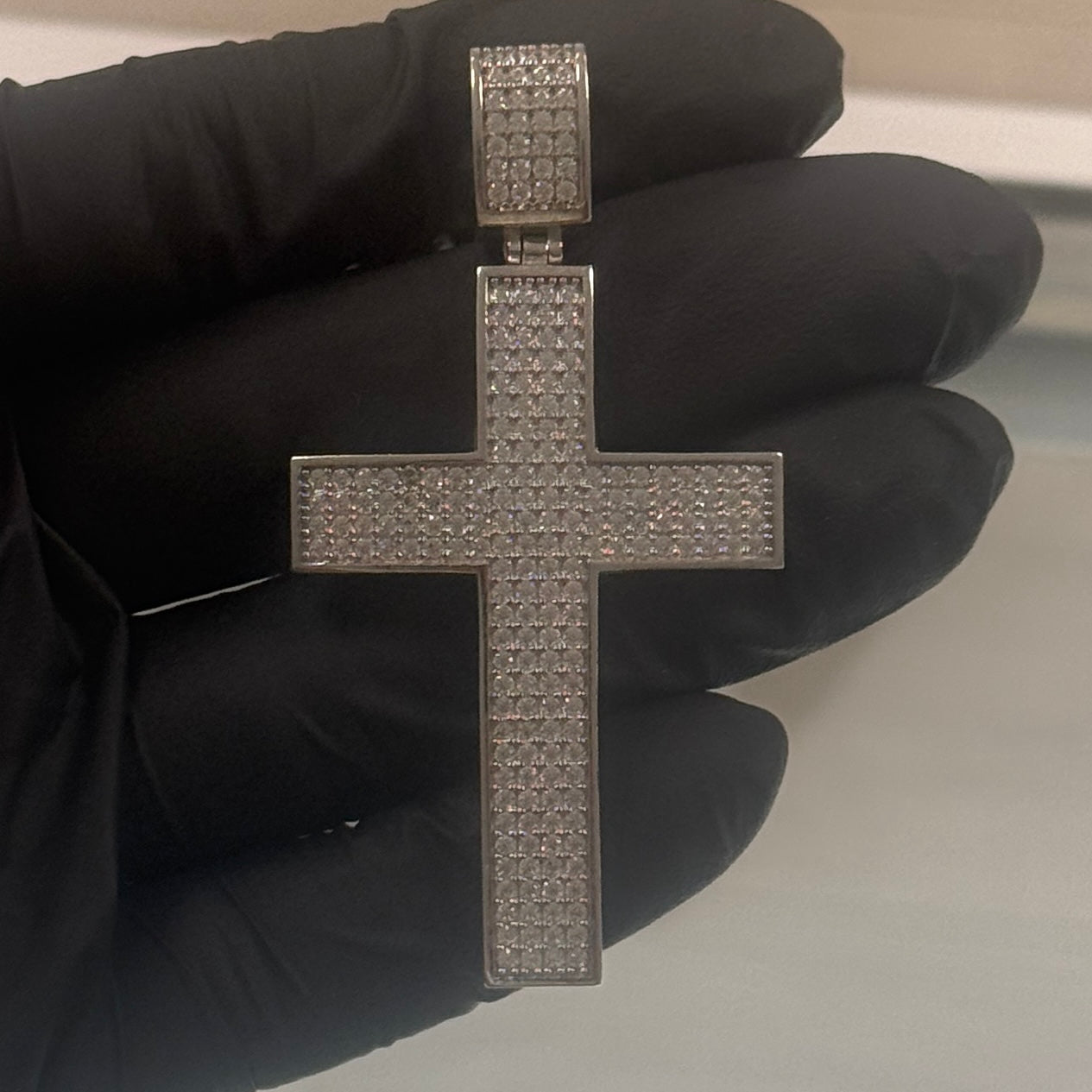 CZ Semi Hollow Cross