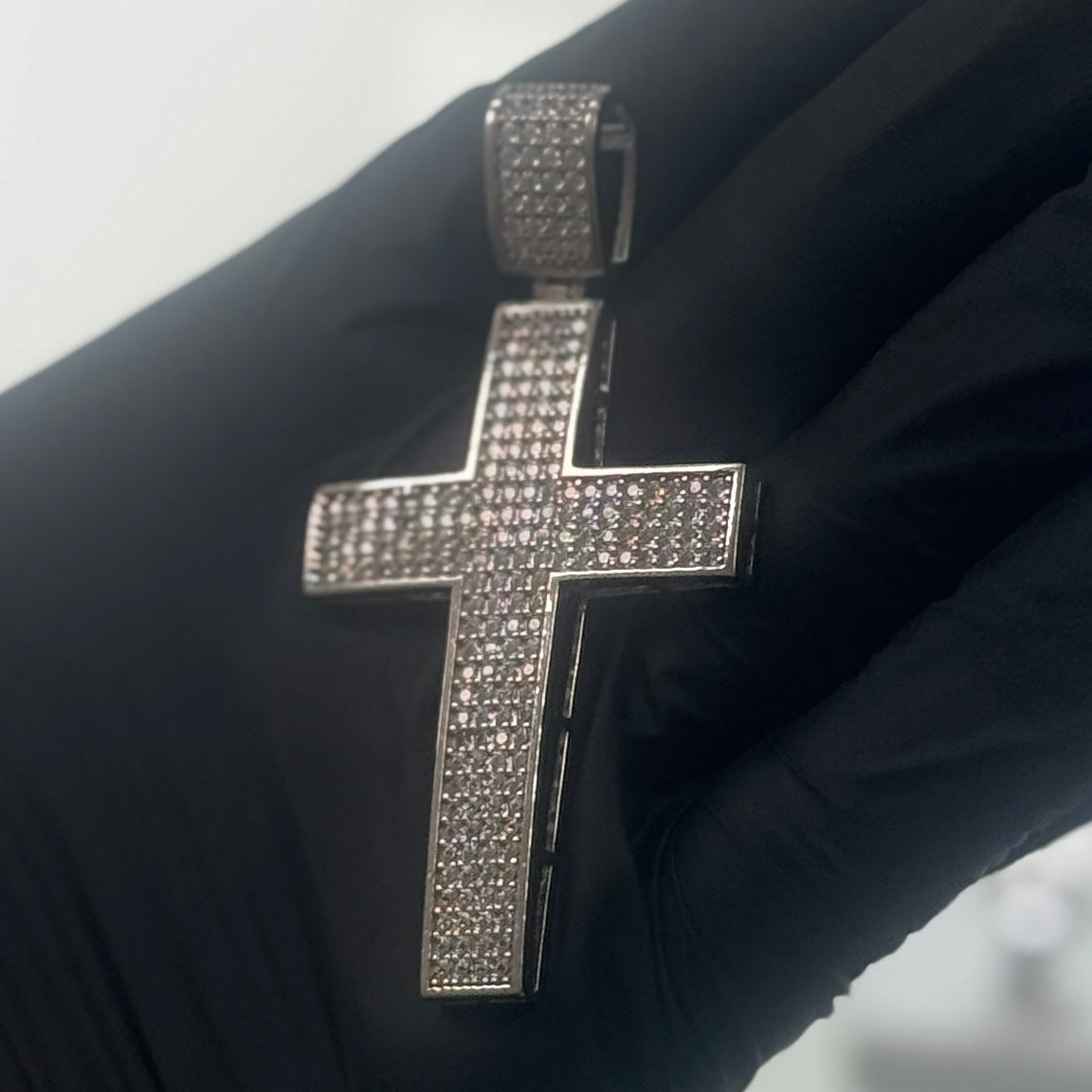 CZ Semi Hollow Cross