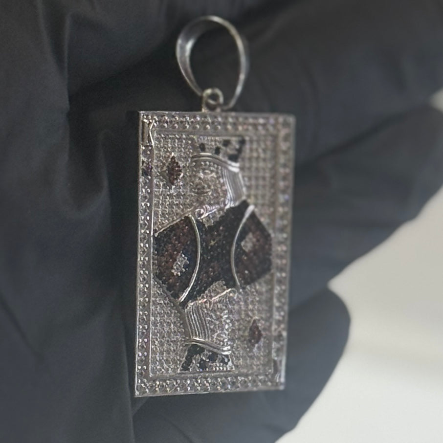 King Card Pendant