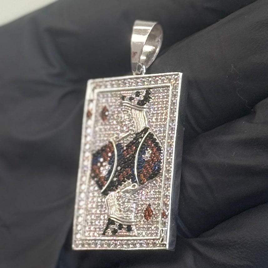 King Card Pendant