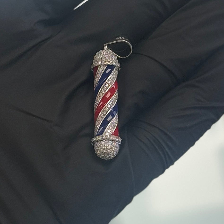 3D Barber Pendant