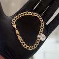14k Gold Two-Tone Bracelet
