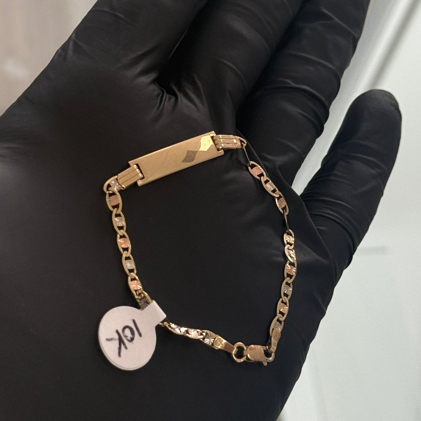 10k Gold Valentino Baby Bracelet