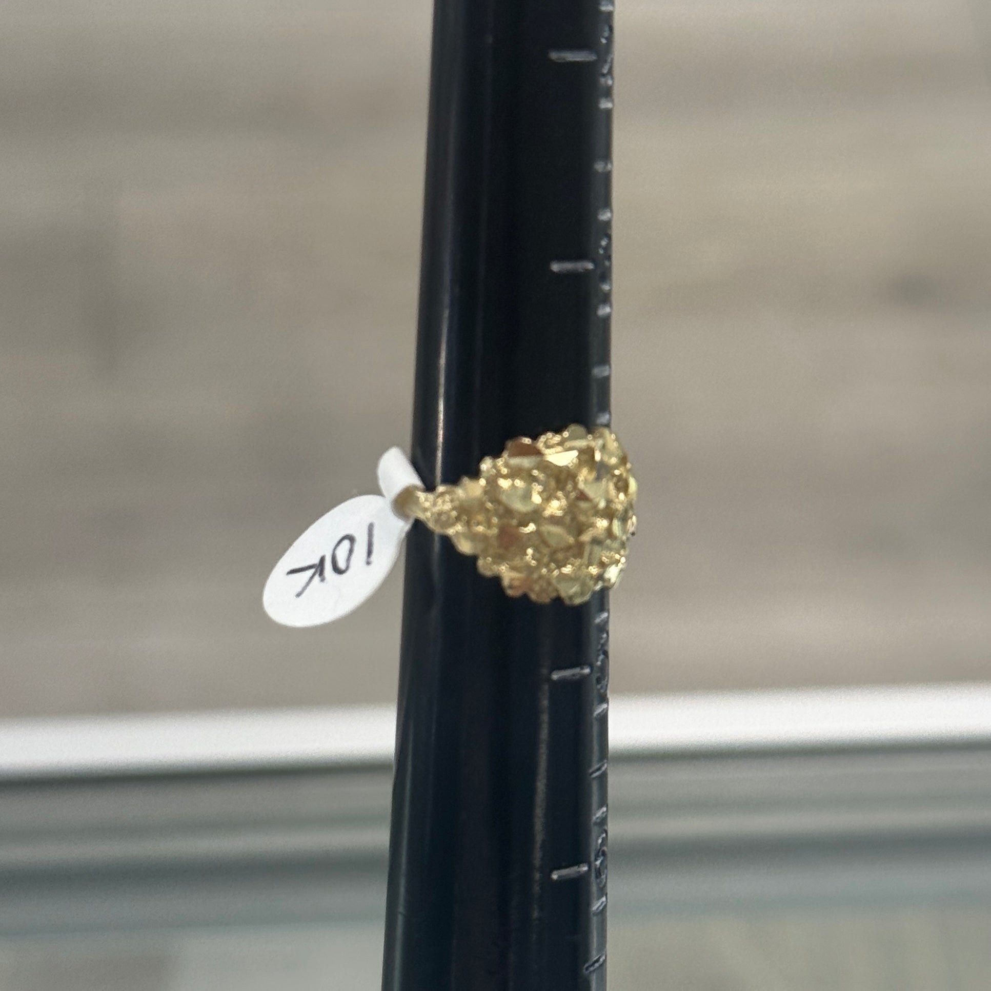 10k Gold Small Nugget Ring