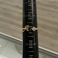 14k Gold Initial A Ring