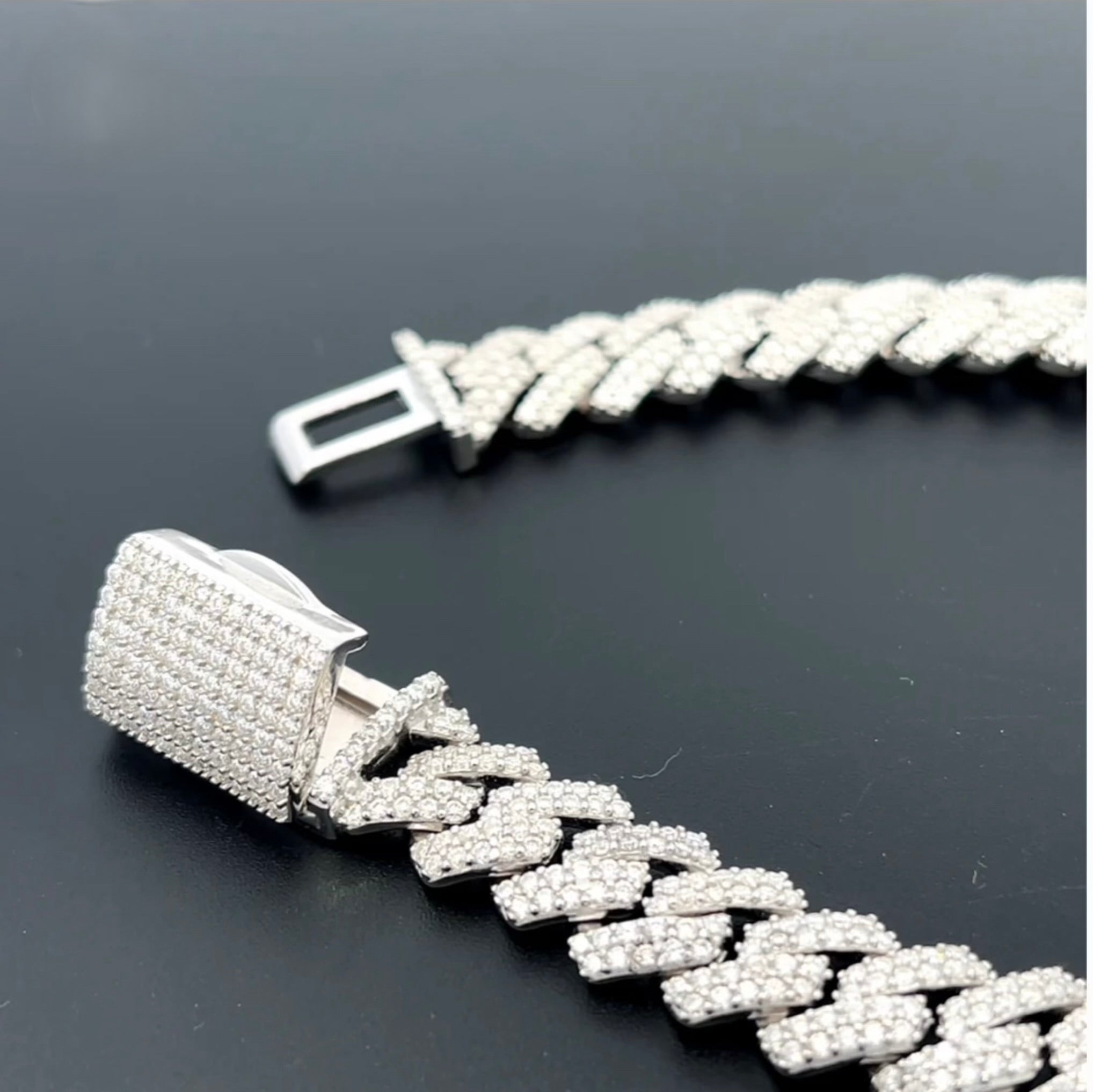 10mm Moissanite Chain