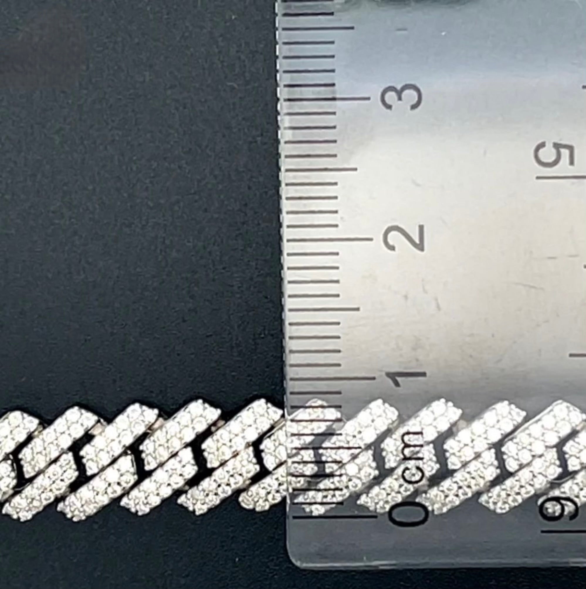 8mm Moissanite Chain