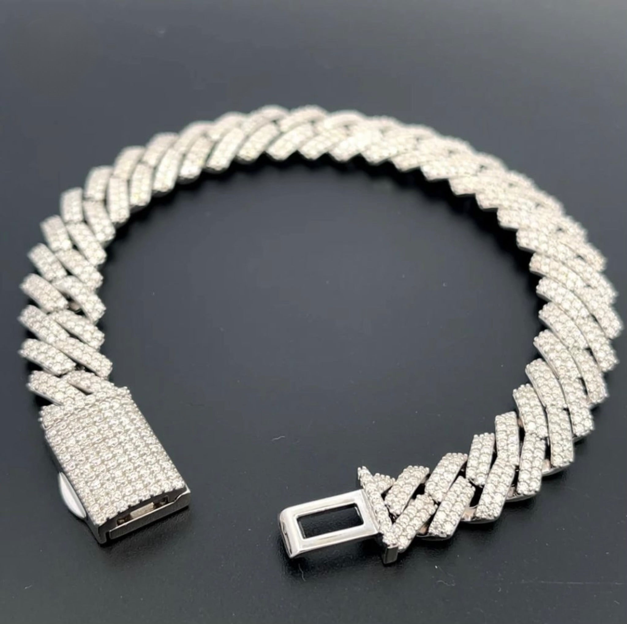 10mm Moissanite Bracelet