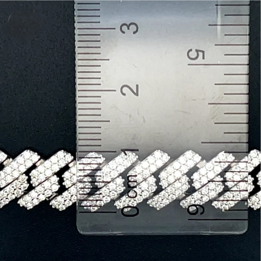 10mm Moissanite Chain